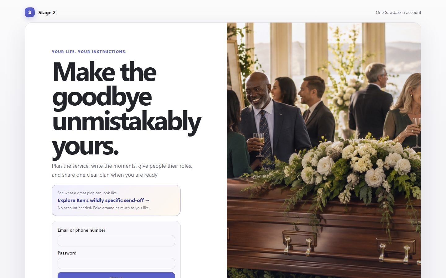 Stage 2 homepage preview